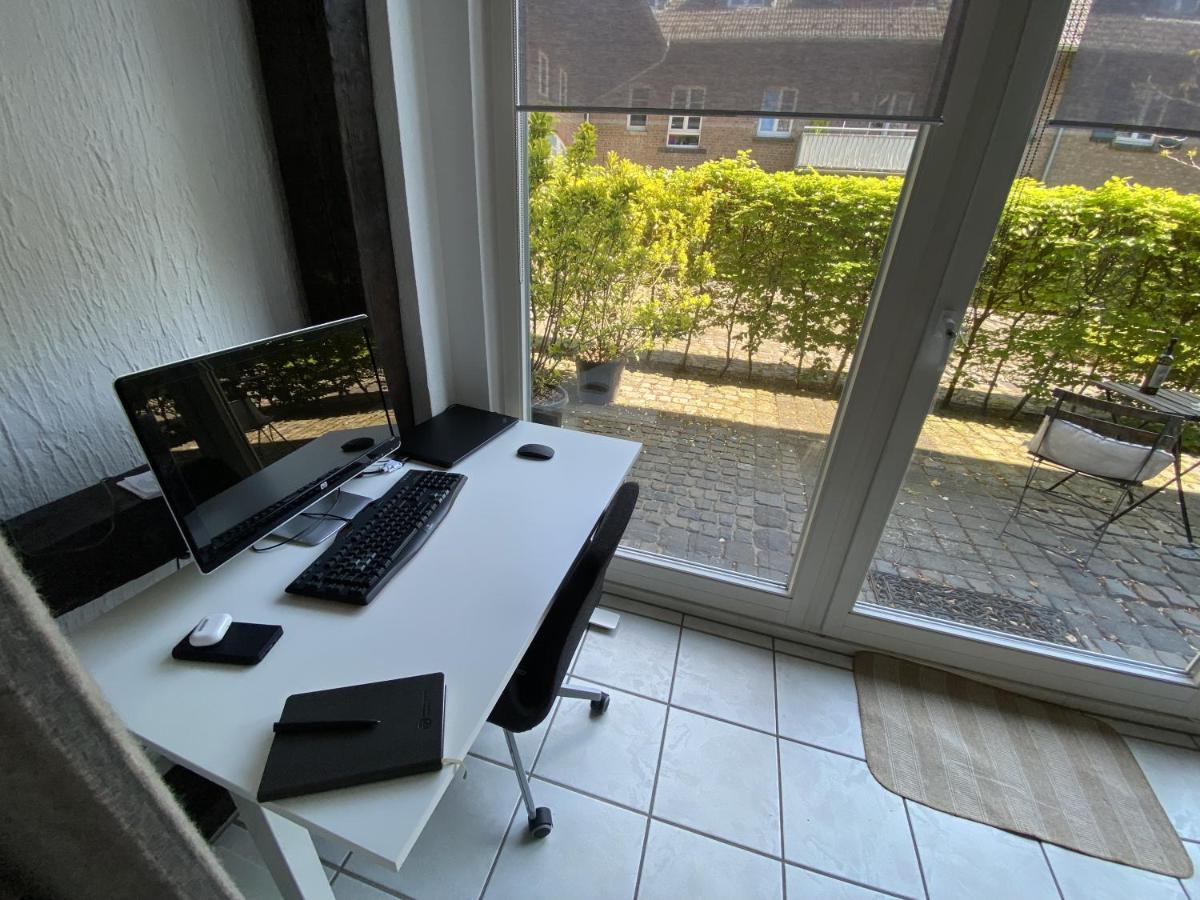 Apartmán Denkmalschutz - Zentral - Haustiere - Messe Neuss Exteriér fotografie